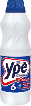 Embalagem de referência da Água Sanitária Ypê.