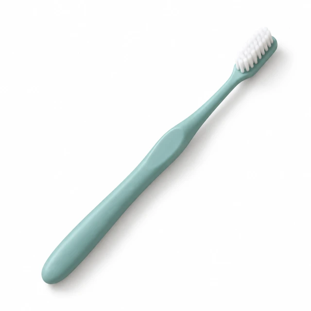 Ilustração de escova de dentes, sem marca.