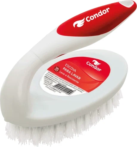 Escova Condor REF 72 para limpeza pesada, com cerdas firmes.
