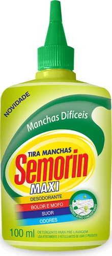 Embalagem do Semorin Tira Manchas Maxi.