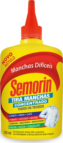 Embalagem do Semorin Tira Manchas Tradicional.